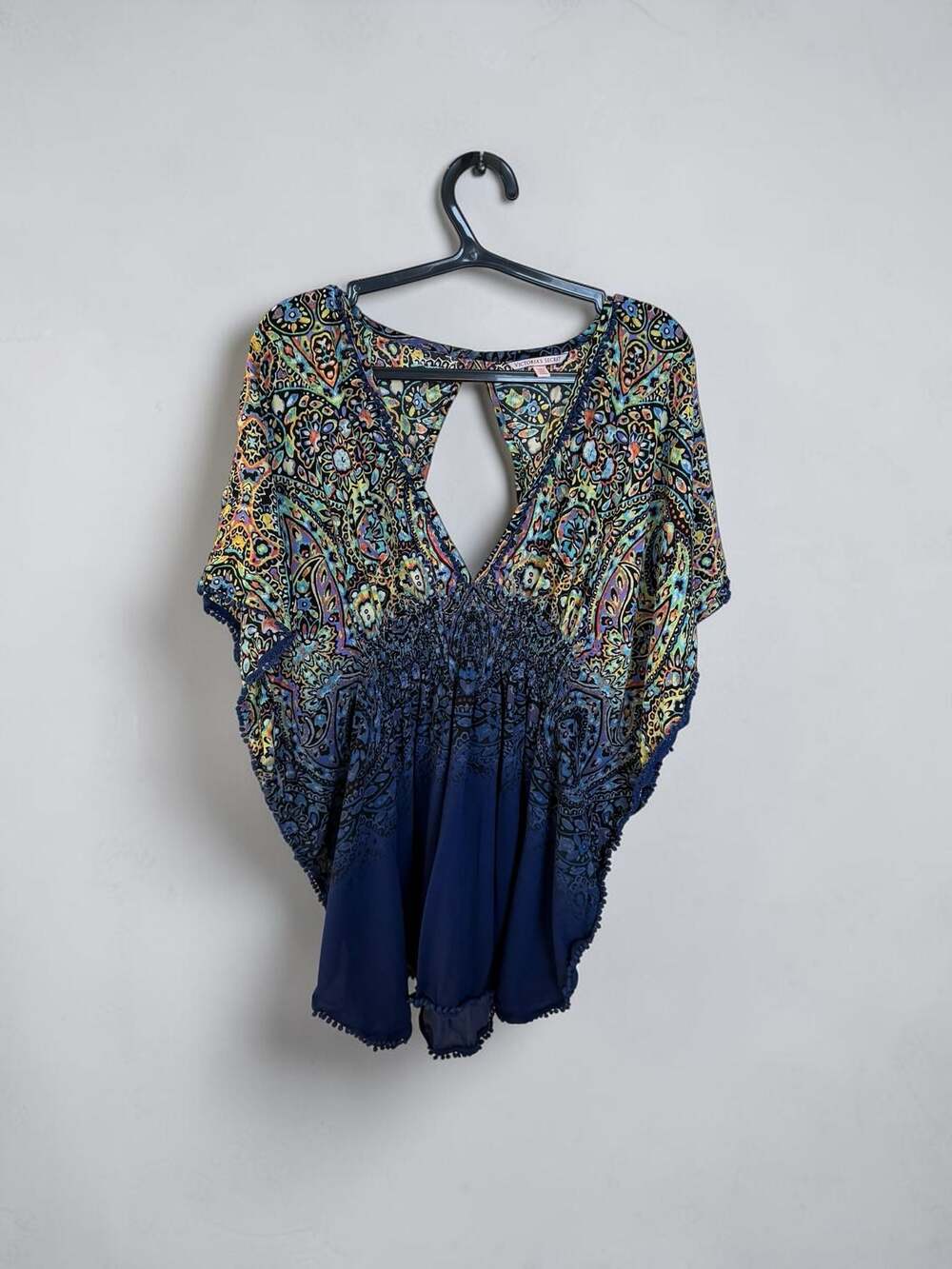 Victoria's Secret Paisley - Size M‎ - Kaftan Swim Cover-up Boho Tunic